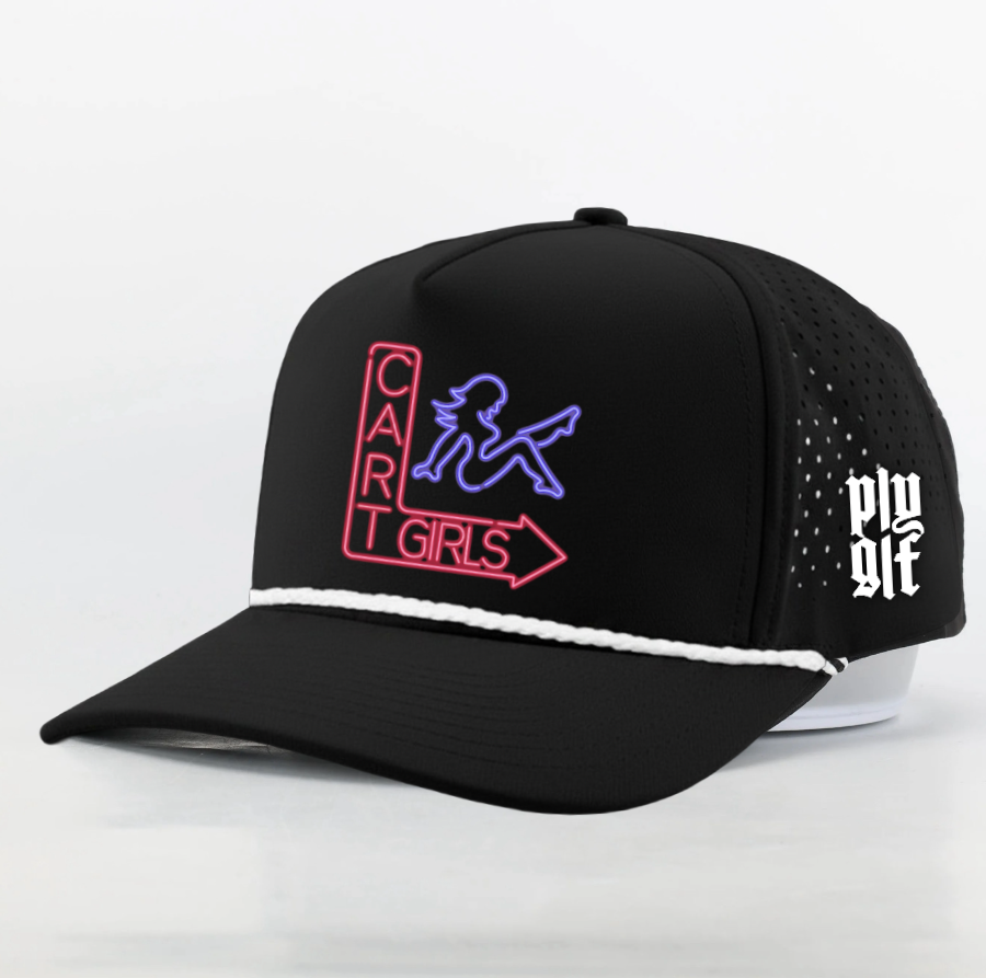 CART GIRL HAT (PRE SALE WILL SHIP IN 8 WEEKS)***